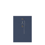 Envelopes coloridos com fecho de corda e anilha