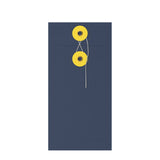 Envelopes coloridos com fecho de corda e anilha