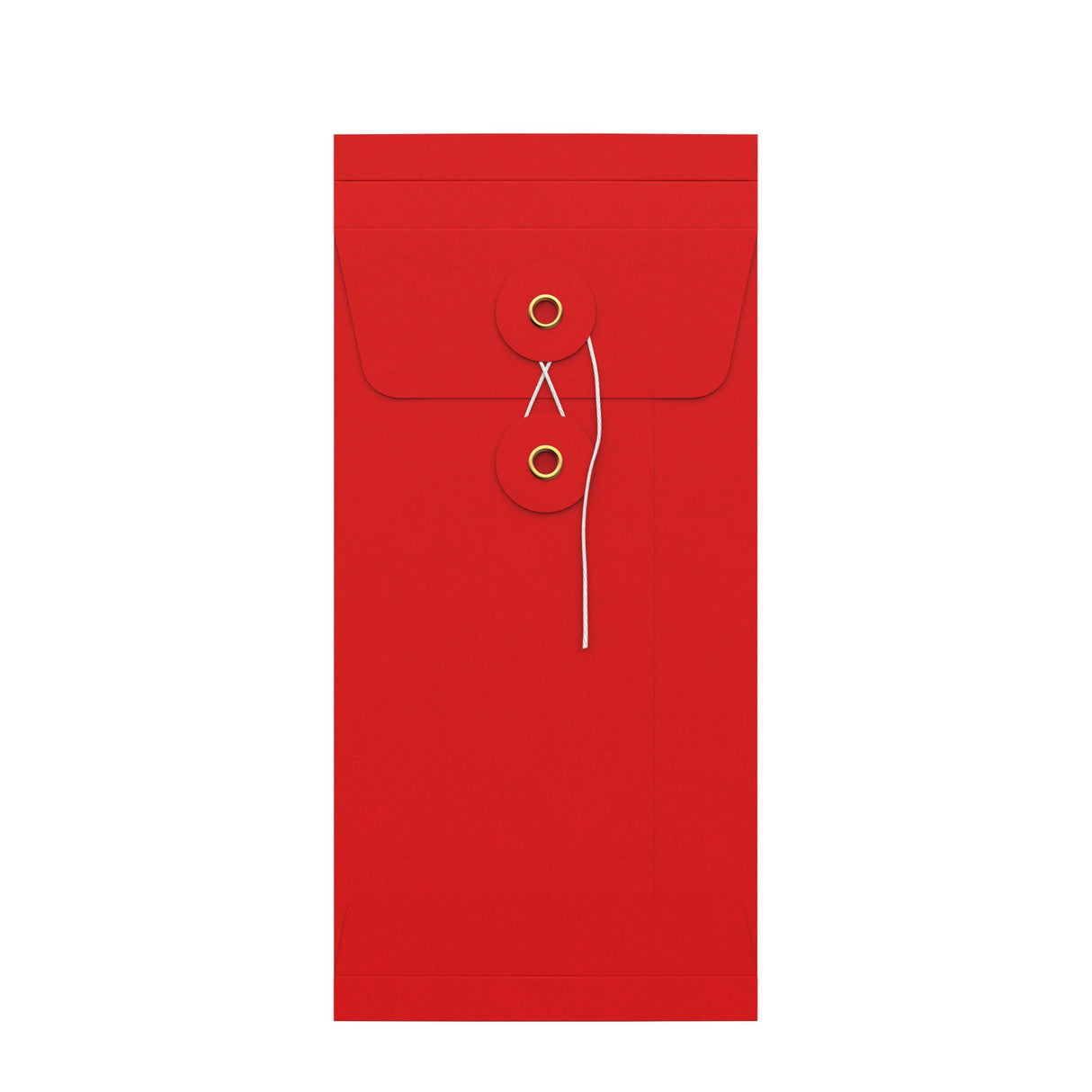 Envelopes com fecho de corda e arruela e reforço