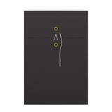 Envelopes com fecho de corda e arruela e reforço