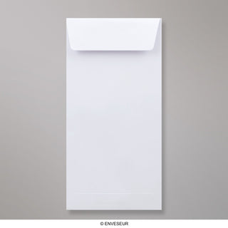 Envelope branco vertical 220x110 mm (DL)