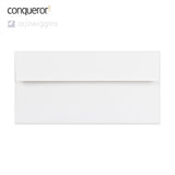 Envelope branco brilhante Conqueror 110x220 mm (DL)