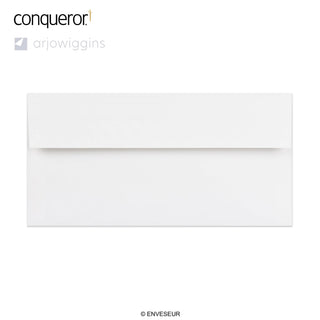 Envelope branco brilhante Conqueror 110x220 mm (DL)