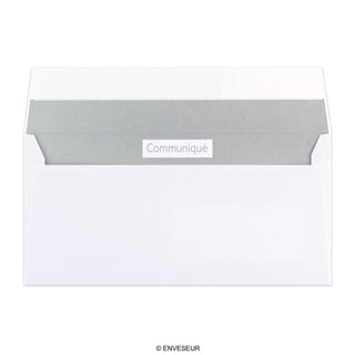 Envelope branco Communique 110x220 mm (DL)