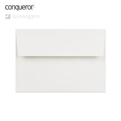 Envelope branco intenso vergê Conqueror 114x162 mm (C6)
