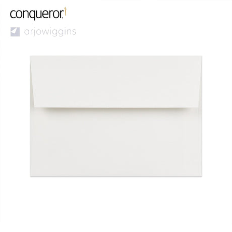 Envelope branco intenso vergê Conqueror 114x162 mm (C6)
