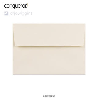 Envelope creme vergê Conqueror 114x162 mm (C6)